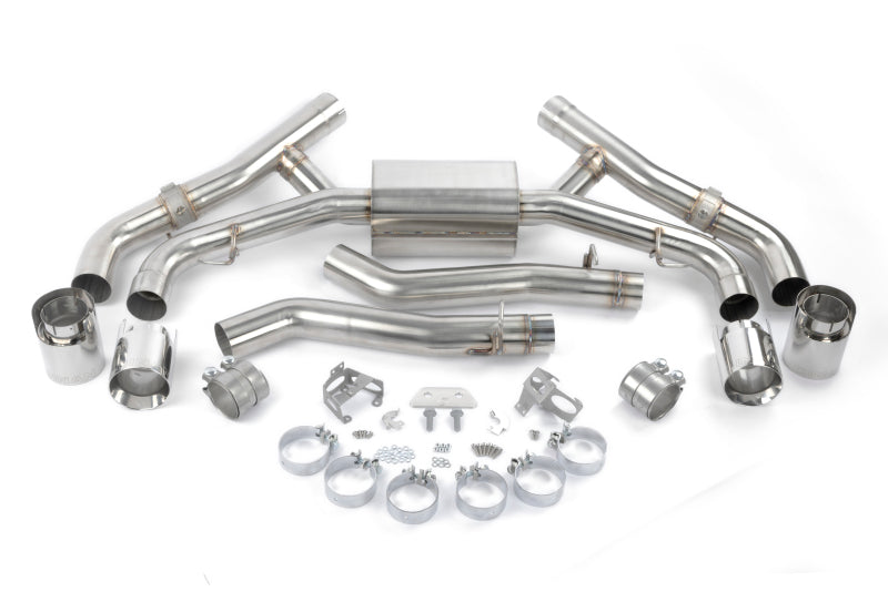 Dinan 20-26 BMW X5 M/X6 M (F95/F96) Valved Axleback Exhaust System - Polished Tips - D660-0090