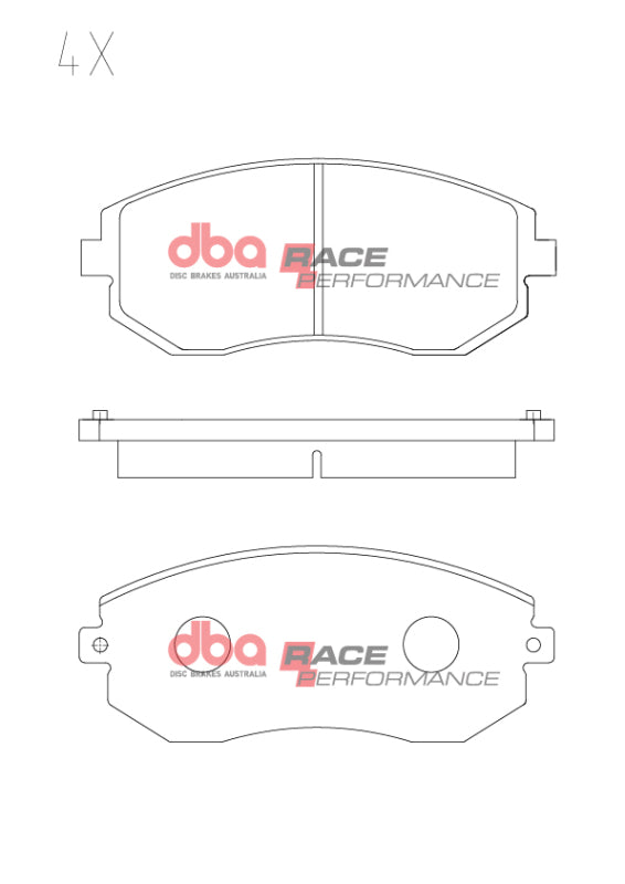 DBA 13-20 Toyota 86/Subaru BRZ (ZN6) RP Performance Front Brake Pads - DB1491RP