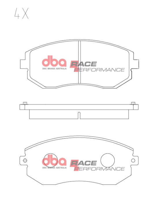 DBA 13-20 Toyota 86/Subaru BRZ (ZN6) RP Performance Front Brake Pads - DB1491RP