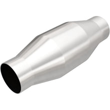 Load image into Gallery viewer, MagnaFlow Universal Catalytic Converter 2.25inch Long Body Spun - 59925