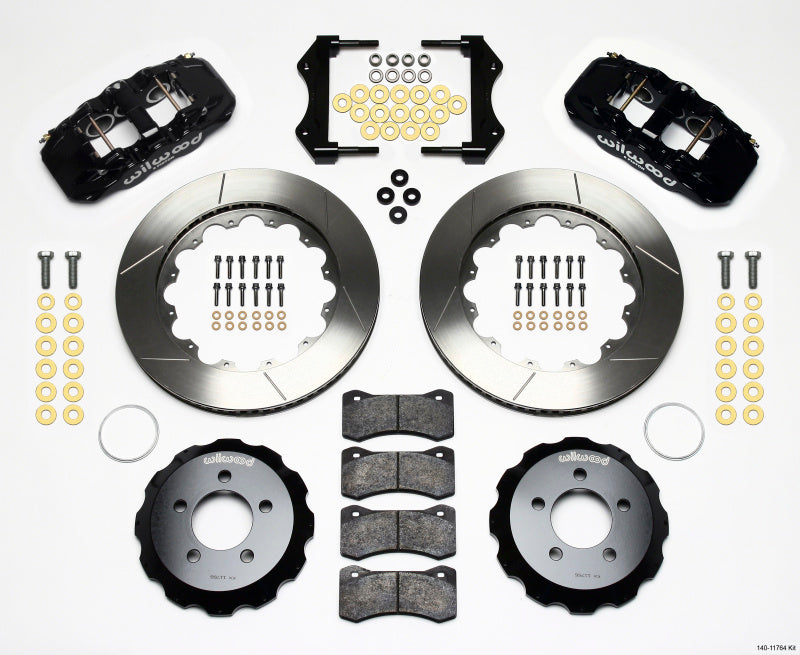 Wilwood AERO6 Front Hat Kit 14.25 2006-10 Magnum/Challenger/Charger/300C - 140-11764