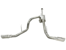Load image into Gallery viewer, aFe MACHForce XP Exhausts 3inSS Dual Side Exit Cat-Back 11-14 Ford F150 Ecoboost V6-3.5L (TT) - 49-43056-P