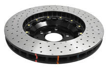 Load image into Gallery viewer, DBA 15-20 Ford Mustang GT Perf Package (380mm Front Rotor) Front 5000 Series Drilled Rotor w/Blk Hat - DBA52166BLKXD