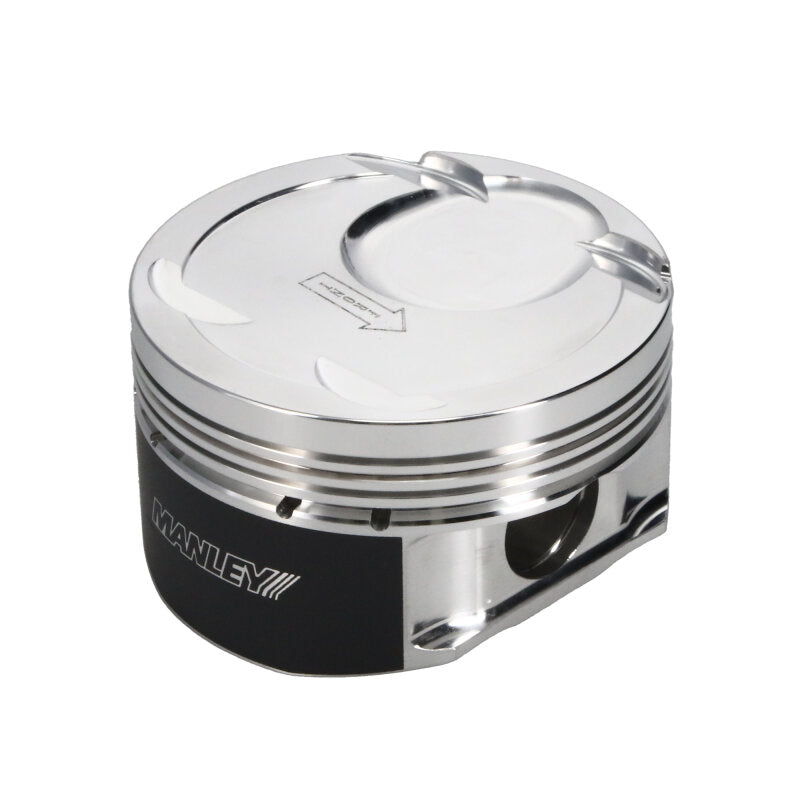 Manley Ford 3.5L Ecoboost 3.642in Bore 1.239in Comp Height -8.5cc Dish Extreme Duty Piston Set - 594800CE-6