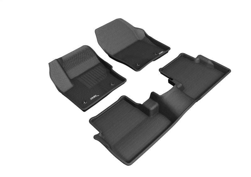 3D MAXpider 17-19 Lincoln MKC Kagu Black Full Set - L1LC00901509