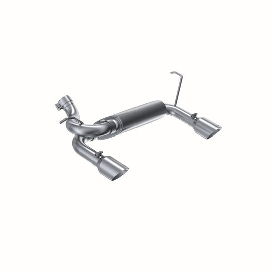 MBRP 07-14 Jeep Wrangler/Rubicon 3.6L/3.8L V6 Axle-Back Dual Rear Exit Aluminum Performance Exhaust - S5528AL