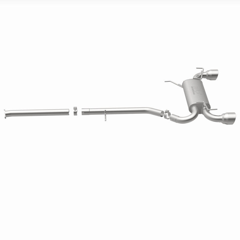 MagnaFlow Cat-Back 03-09 Nissan 350Z Street SS 2.5in Dual Split Rear Exit Polished 4.5in Tips - 19342
