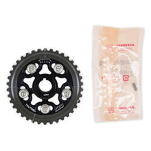 Load image into Gallery viewer, AEM 96-00 Honda Civic / 96-97 Honda Del Sol D16 Black Tru-Time Cam Gear - 23-804BK