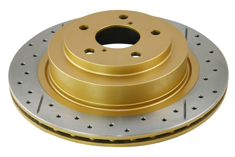DBA 06-07 WRX / 05-08 LGT Rear Drilled & Slotted Street Series Rotor - DBA653X