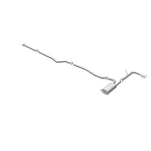 Load image into Gallery viewer, MagnaFlow Cat Back, SS, 2.5in, Street, Single Straight Pass. Polished 4in Tip, 2015 Ford Fusion 2.5L - 19096