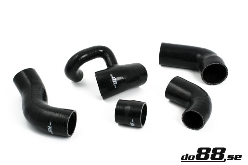 do88 Volvo 850/S70/V70 Turbo 94-98 Pressure Hoses Black - DO88-KIT8S