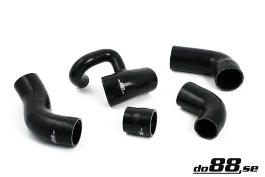 do88 Volvo 850/S70/V70 Turbo 94-98 Pressure Hoses Black - DO88-KIT8S