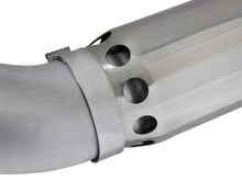 Load image into Gallery viewer, aFe Atlas Exhaust 5in DPF-Back Exhaust Aluminized Steel 2016 Nissan Titan XD V8-5.0L w/ Polished Tip - 49-06112-P