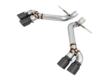 Load image into Gallery viewer, AWE Tuning 16-19 Chevrolet Camaro SS Axle-Back Exhaust - Track Edition (Quad Diamond Black Tips) - 3020-43075