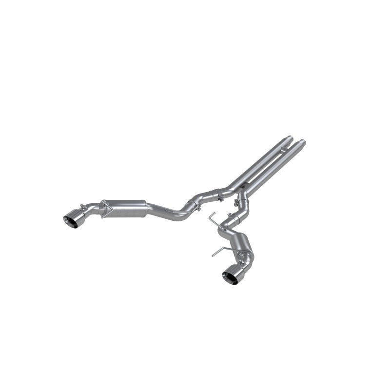 MBRP 15-17 Ford Mustang GT 5.0 3in Cat Back Dual Split Rear Race Version 4.5in Tips - T409 - S7278409