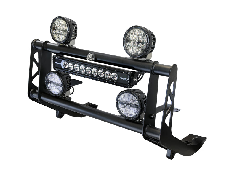 aFe 2024+ Toyota Land Cruiser (J250) L4 2.4L Terra Guard Bull Bar w/ RIGID Lights - 79-27021L