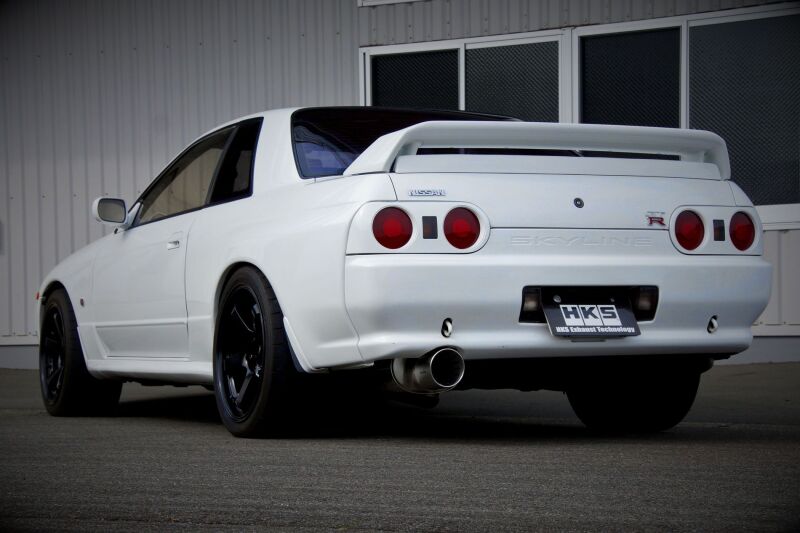HKS 89-94 Nissan Skyline GT-R E-BNR32 RB26DETT URBAN MATTE Edition Super Turbo Muffler - 31029-AN012