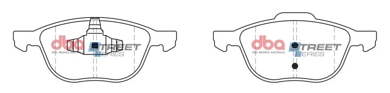 DBA 13-19 Ford C-Max Energi SEL Street Series Front Brake Pads - DB1679SS
