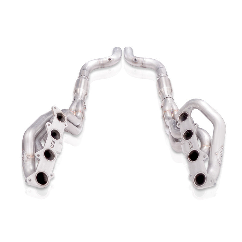 Stainless Works 2015+ Ford Shelby GT350 Headers Perf Connect w/Cats 1-7/8in Primaries 3in Collectors - GT350HCAT3