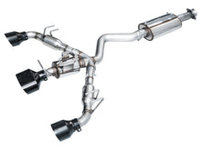 Load image into Gallery viewer, AWE Tuning 2023+ Toyota GR Corolla Touring Edition Exhaust - Diamond Black Tips - 3015-53472