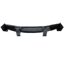 Load image into Gallery viewer, NRG Carbon Fiber Spoiler - Universal (59in.) NRG Logo Large End Plates - CARB-A590NRG