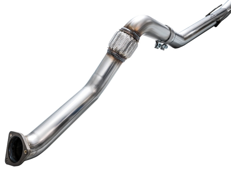 AWE Tuning 2024 Acura Integra Type S DE5 FWD Touring Edition Exhaust w/ Triple Chrome Silver Tips - 3015-52335