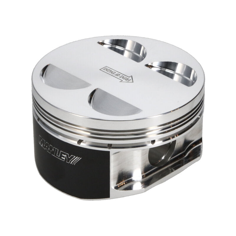 Manley Nissan GT-R 3.8L VR38DETT 99mm Bore 9.8:1 CR -2cc Dish Piston Set w/ Rings - 634010C-6