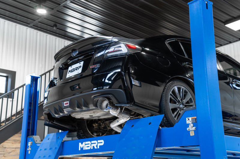 MBRP 15-21 Subaru WRX 2.0L/STI 2.5L/ 11-14 Sedan 3in Cat-Back Single Rear Exit - T304 - S4803304