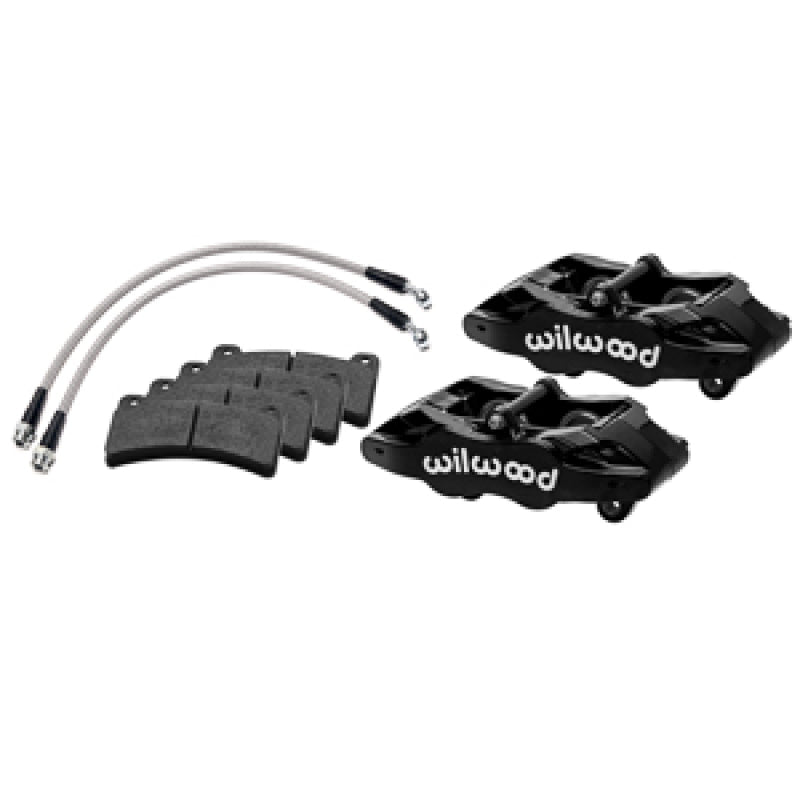Wilwood 05-13 Corvette C6 Base Models DPC56 Rear Caliper Kit - Black - 140-17668-BK