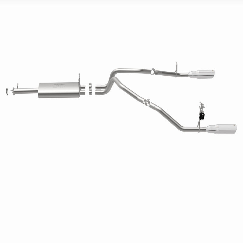 MagnaFlow 2019 Ram 1500 Street Series Cat-Back Exhaust Dual Rear Exit w/Polished Tips - 19498