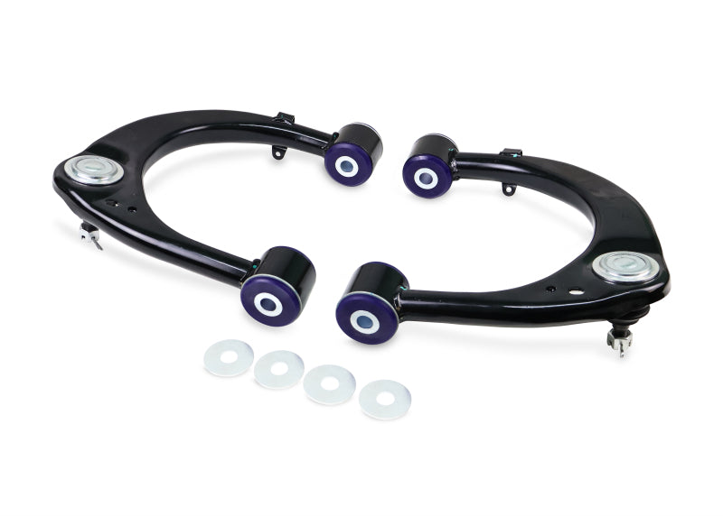 SuperPro 08-21 Toyota Land Cruiser Front Upper Control Arm Set - TRC488
