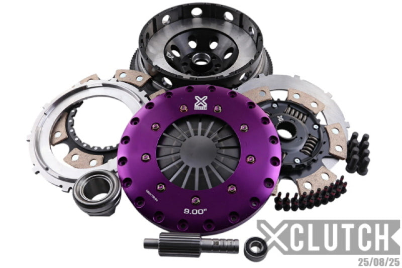 XClutch 22-26 Toyota Supra Turbo 3.0L 9in Twin Sprung Ceramic Clutch Kit - XKTY23560-2B