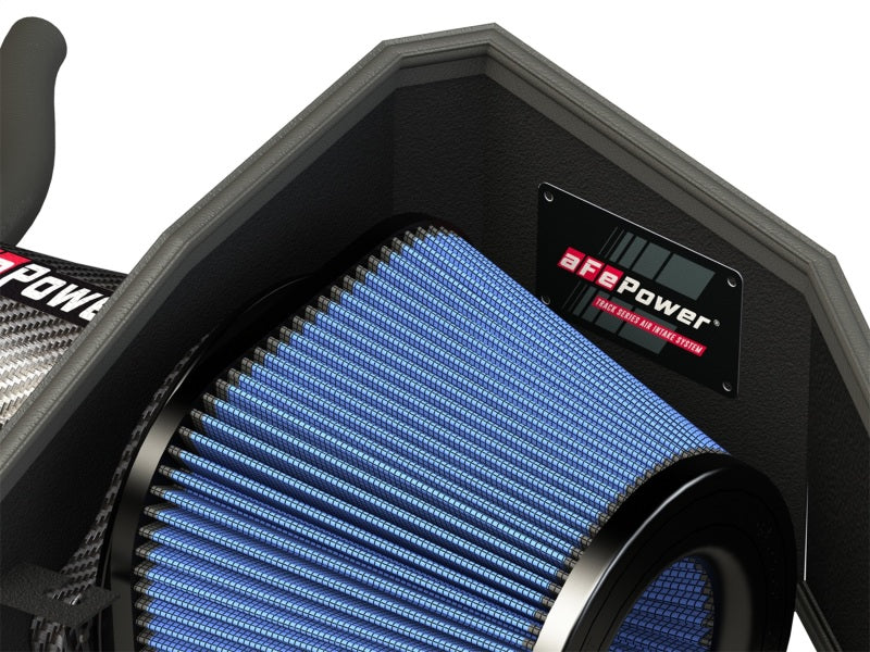 aFe MagnumFORCE Carbon Fiber Intake Stage-2 Pro 5R 11-17 Dodge Challenger/Charger SRT-8 V8 6.4L - 54-12172-C