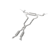 Load image into Gallery viewer, MagnaFlow Cat-Back SS 2.5in Dual Split Rear 4in Black Tip 11-16 Jeep Grand Cherokee 5.7L V8/3.6L V6 - 19216
