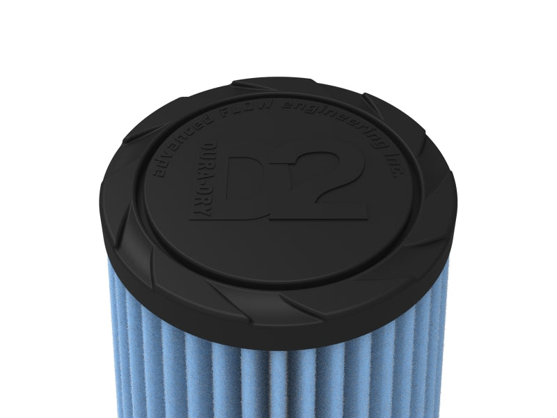 aFe POWER Universal Clamp-On Air Filter w D2 Dura-Dry Media 3in F x 5in B x 3-1/2in T x 7in H - 21-30003V