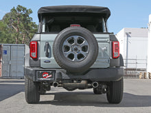 Load image into Gallery viewer, aFe Vulcan 3in 304 SS Axle-Back Exhaust 2021 Ford Bronco L4-2.3L (t)/V6-2.7L (tt) w/ Polished Tips - 49-33137-P