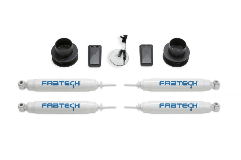 Fabtech 19-22 Ram 2500 4WD 2.5in Coil Spcr Kit w/Perf Shks - K3191