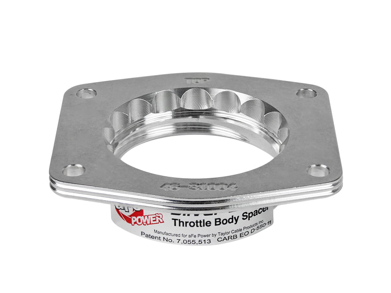 aFe Silver Bullet Throttle Body Spacers BMW M3 (E36) 92-99 L6 3.0/3.2L *96-99 3.2L - 50 State Legal* - 46-31004