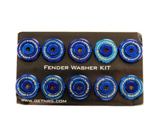 Load image into Gallery viewer, NRG M-Style Fender Washer Kit TI Series M6 For Plastic (TI Burn Washer/TI Burn Screw) - Set of 10 - FW-300TT
