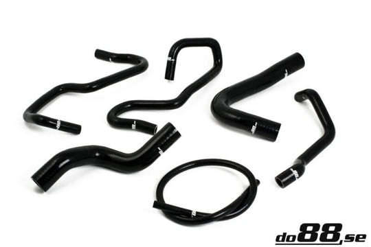 do88 Volvo 960/SV90 Coolant Hoses Black - DO88-KIT46S