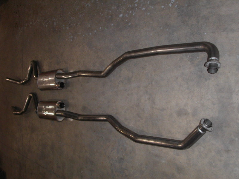 Stainless Works Chevy Chevelle Small Block 1968-72 Exhaust Stainless Factory Connect - CV69SB0S