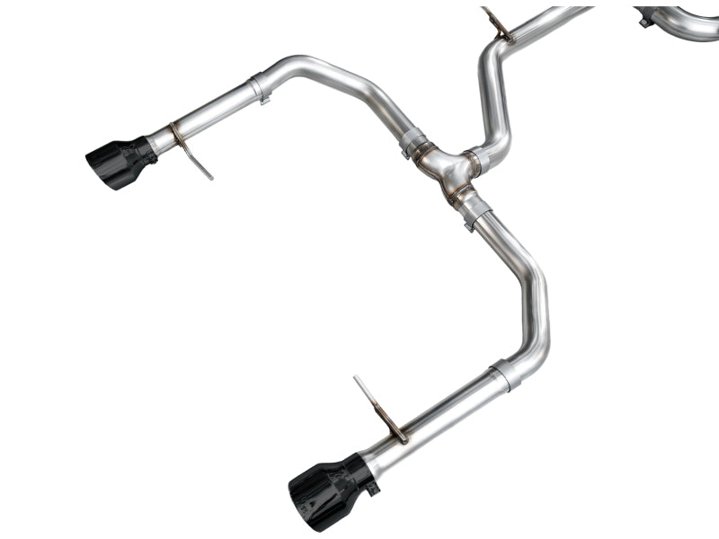 AWE Tuning 22-25 Volkswagen Jetta GLI Track Edition Exhaust - Diamond Black Tips - 3020-33275