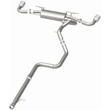 Load image into Gallery viewer, MagnaFlow 10-12 Mazda 3 L4 2.5L Hatchback Split Rear Exit Stainless Cat Back Performance Exhaust - 15146