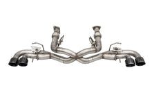 Load image into Gallery viewer, Corsa 2020-2025 Corvette C8 3in Valved Cat-Back 4.5in Blk Quad Tips - Fits Factory NPP Exhaust - 21105BLK
