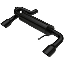 Load image into Gallery viewer, MagnaFlow 2021 Ford Bronco 2.3L I-4 Axle-Back Exhaust w/ Dual Split Rear Style Exit- Black Tips - 19555