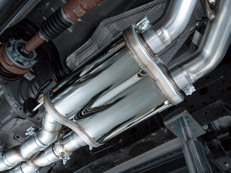 AWE 2024+ Ford Ranger Raptor 3.0L Switchpath Cat-Back Exhaust - Chrome Silver Tips - 3025-32306