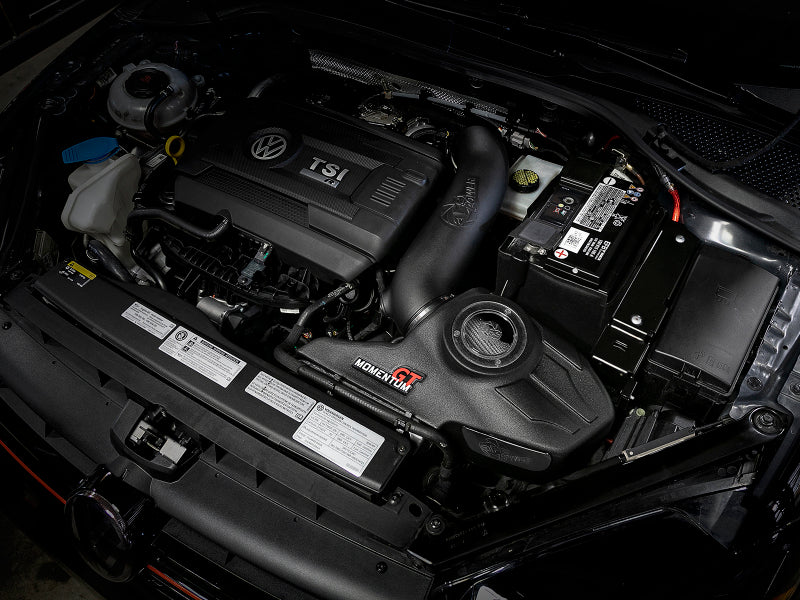 aFe Momentum GT Cold Air Intake System w/ Pro DRY S Media - 15-18 Volkswagen Golf R - 50-70036D