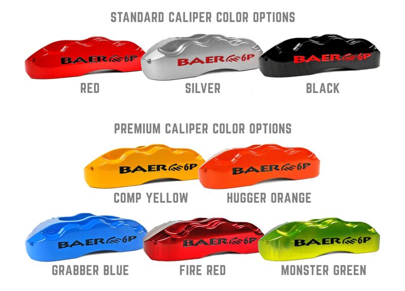 Baer Brakes 07-17 Jeep Wrangler JK 14in Pro+ Rear SDZ Brake Kit - Red - 4402001R