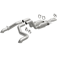 Load image into Gallery viewer, MagnaFlow Cat-Back 2021 Jeep Wrangler 6.4L Rock Crawler Series Dual Exit Stainless Exhaust - 19582