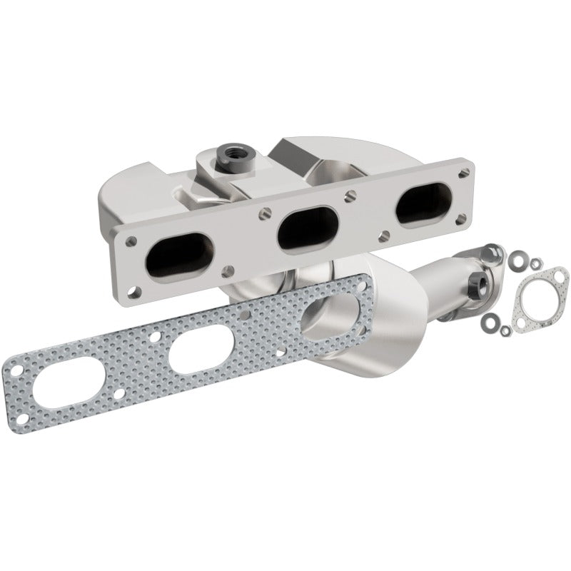 MagnaFlow Direct Fit Catalytic Converter BMW 01-03 525 2.5L / 01-03 530 3.0L California - Rear - 452431